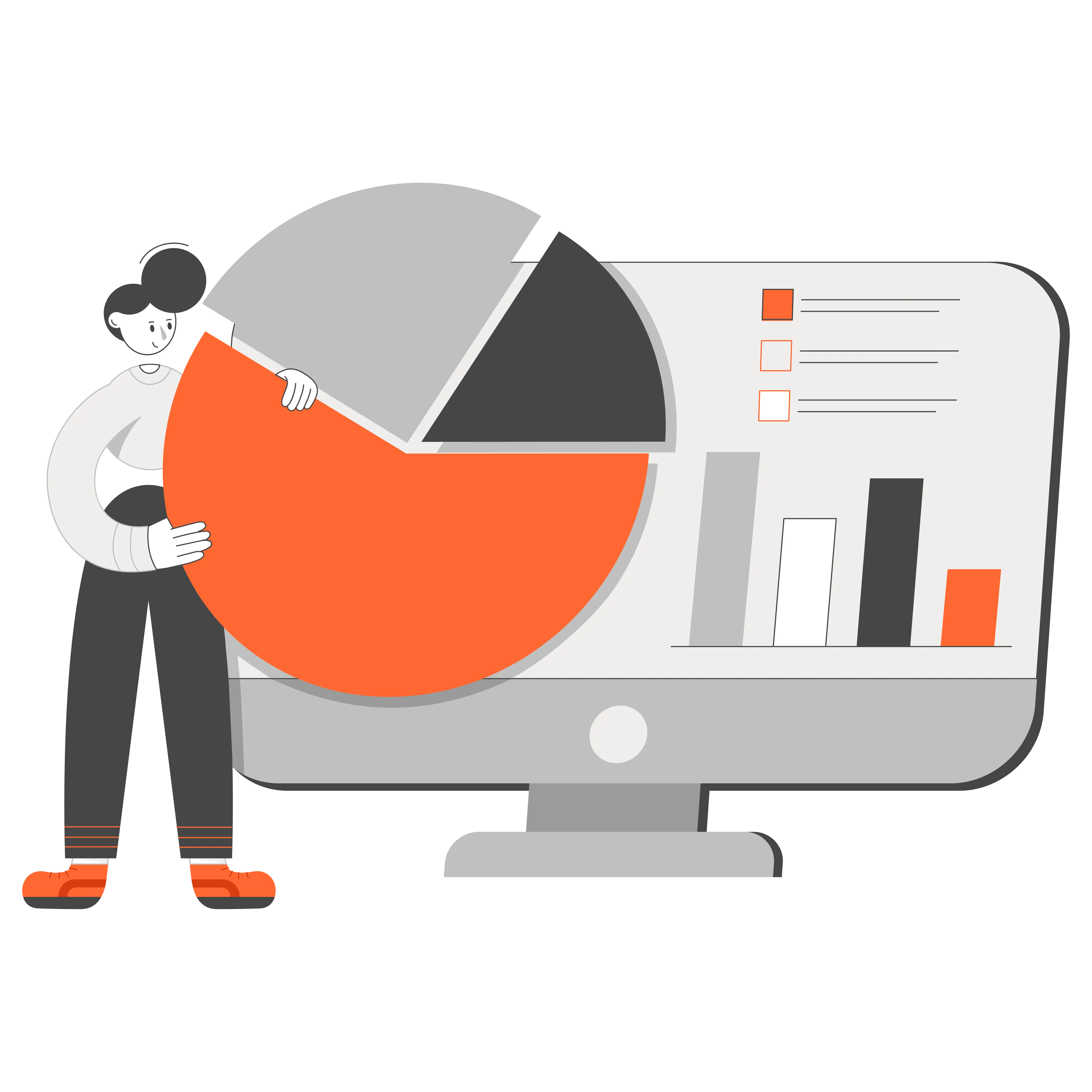 Advertising infograph 